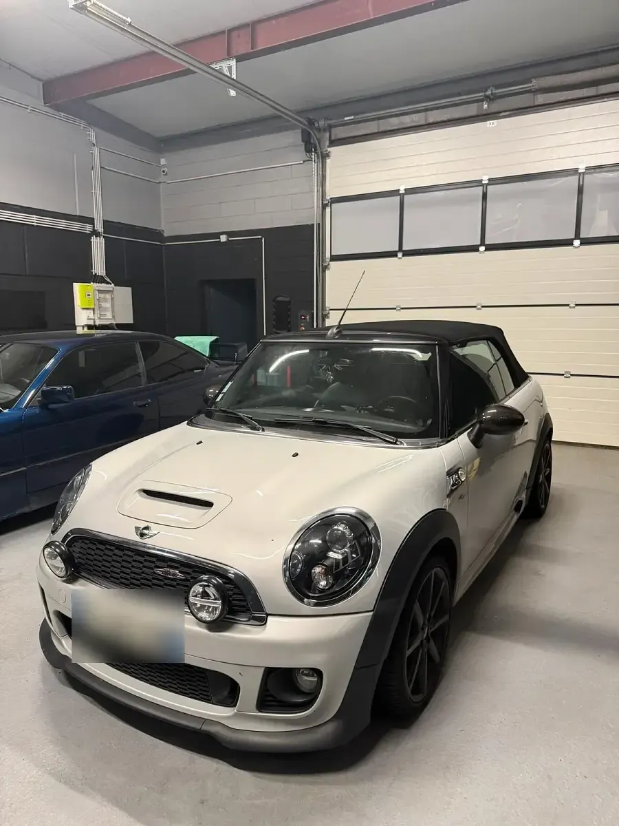 Gebraucht Mini Cooper SD Cabriolet 143 PS (105 kW) 2014 Weiß Cabrio