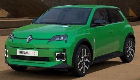 Pop green Neu 2025 Renault 5 E-Tech Komfort Limousine | 30.879 € (Guter Preis) - Bild 1/4