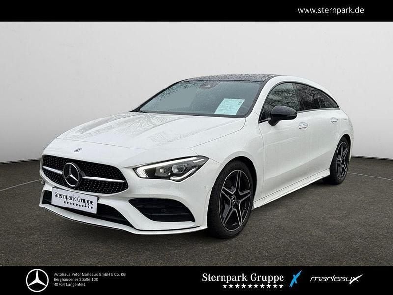 Weiß Gebraucht 2021 Mercedes CLA220 Shooting Brake AMG Kombi | 30.840 € (Fairer Preis) - Bild 1/4