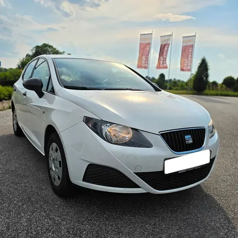 Gebraucht Seat Ibiza Reference 86 PS (63 kW) 2009 Weiß Limousine