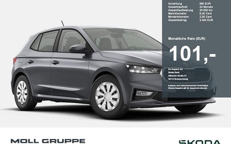 Grau Neu 2025 Skoda Fabia Essence Limousine | 17.590 € (Fairer Preis) - Bild 1/2
