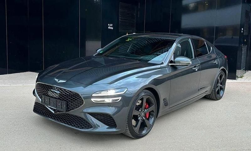 Grau Gebraucht 2022 Genesis G70 Sport Limousine | 33.490 € (Fairer Preis) - Bild 1/4