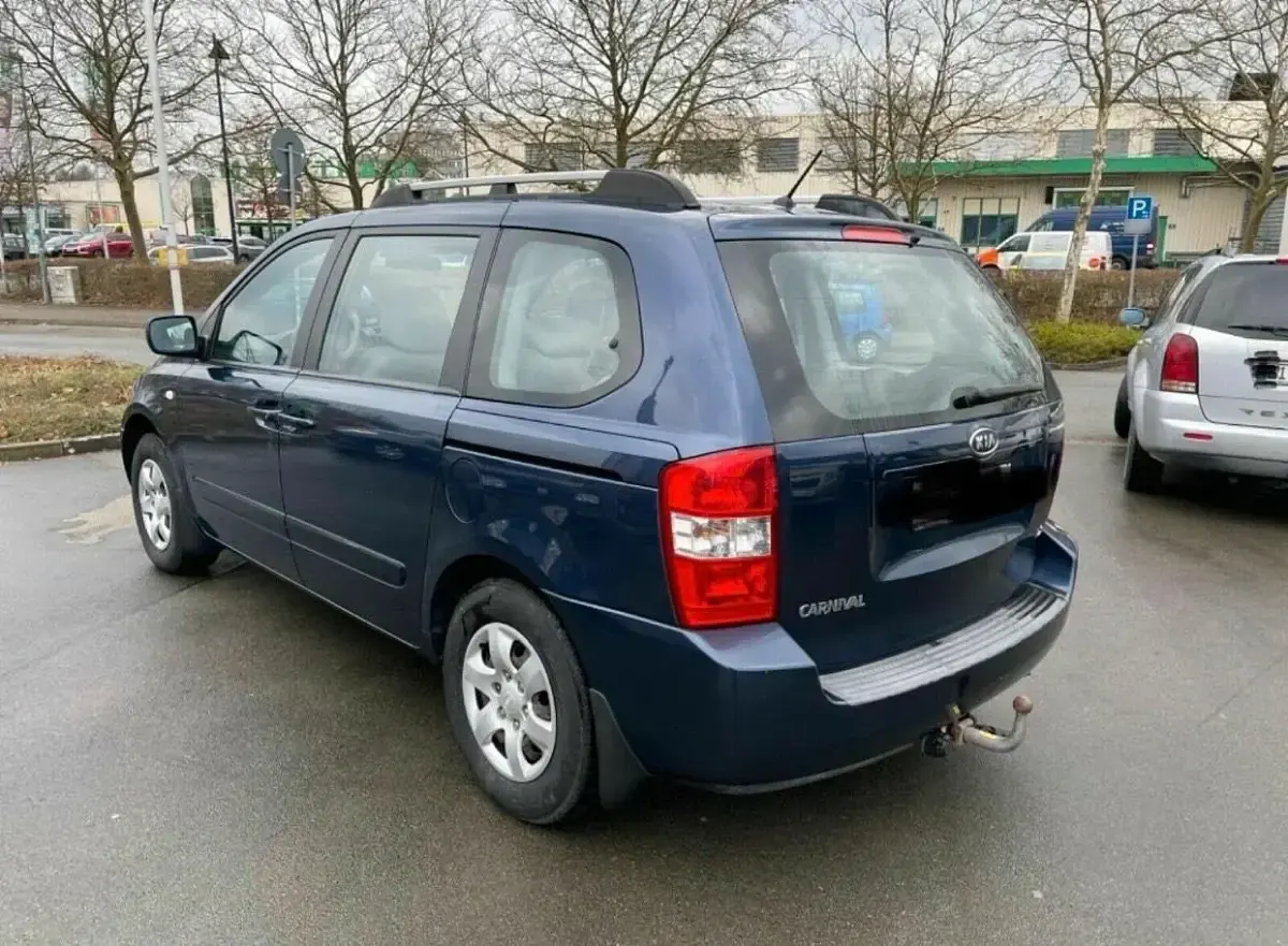 Gebraucht Kia Carnival 2009 Blau Van / Kleinbus
