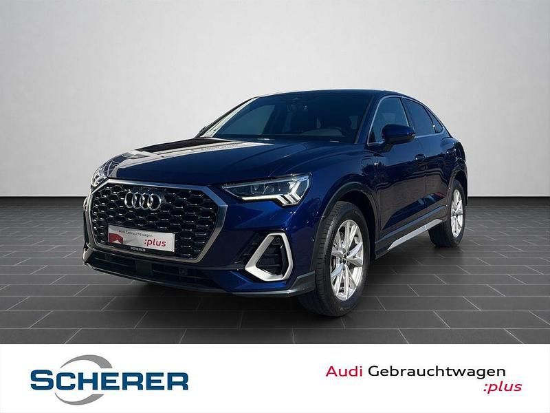 Blau Gebraucht 2022 Audi Q3 Sportback S-Line SUV | 34.900 € (Fairer Preis) - Bild 1/4