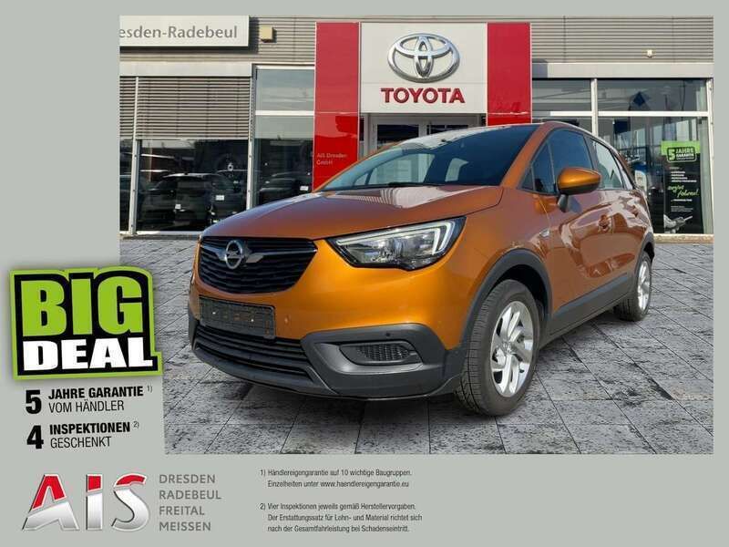 Safran orange Gebraucht 2018 Opel Crossland Edition SUV | 12.220 € (Fairer Preis) - Bild 1/3