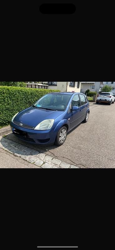 Blau Gebraucht 2005 Ford Fiesta Kleinwagen | 450 € (Superpreis) - Bild 1/4