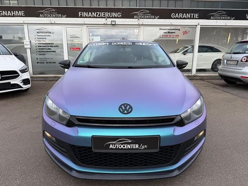Night blue metallic Gebraucht 2012 VW Scirocco Coupé | 6.200 € (Guter Preis) - Bild 1/4