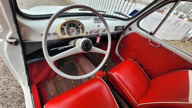 Gebraucht Fiat 600D 29 PS (21 kW) 1963 Weiß Kleinwagen