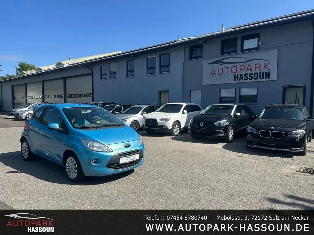 Gebraucht Ford Ka Titanium 69 PS (50 kW) 2011 Blau Kleinwagen