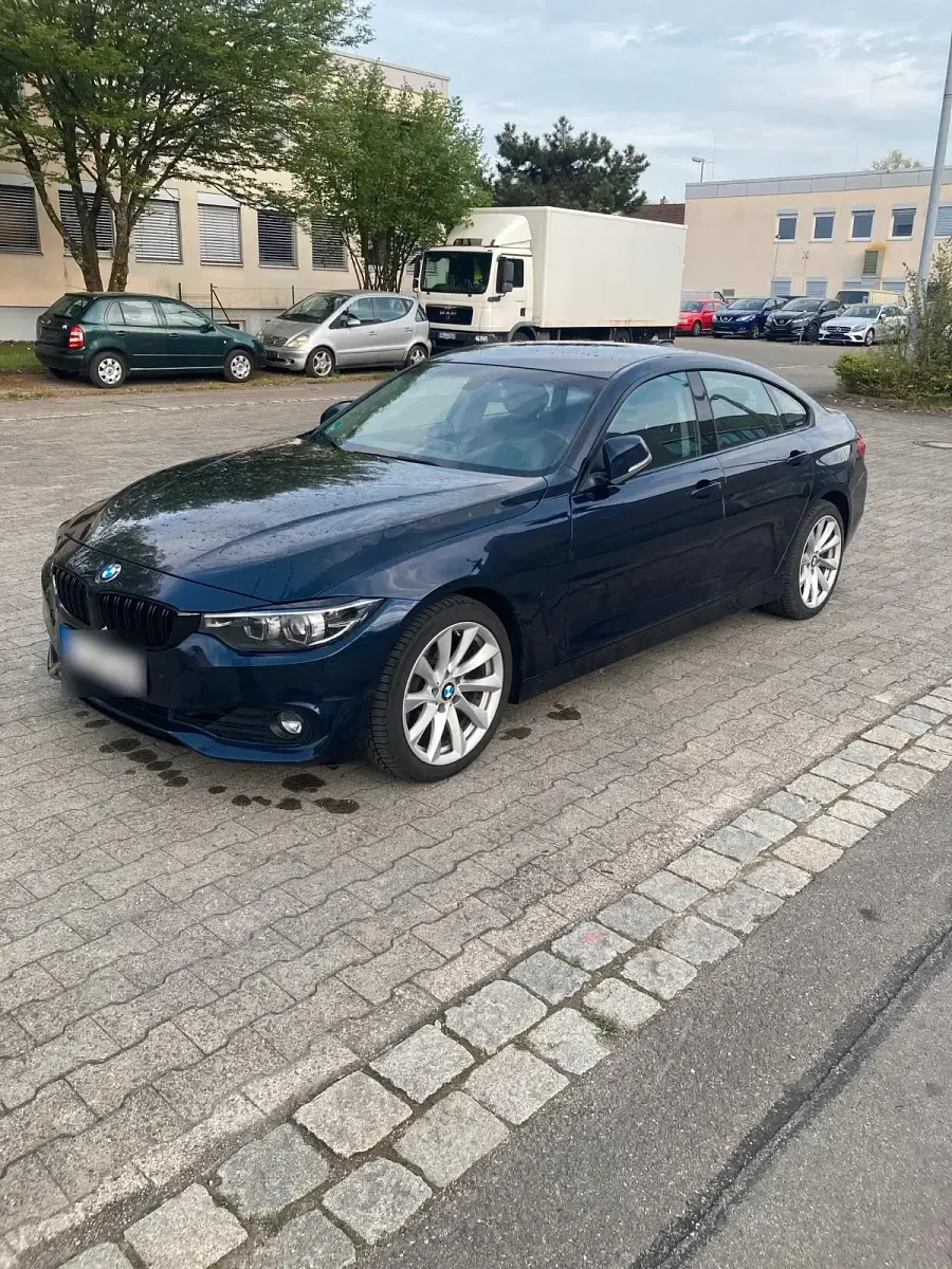 Gebraucht BMW 420 Coupé Sport Line 188 PS (138 kW) 2017 Blau Coupé