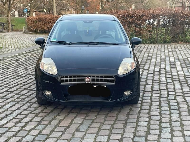 Gebraucht Fiat Punto 2008 Schwarz Kleinwagen