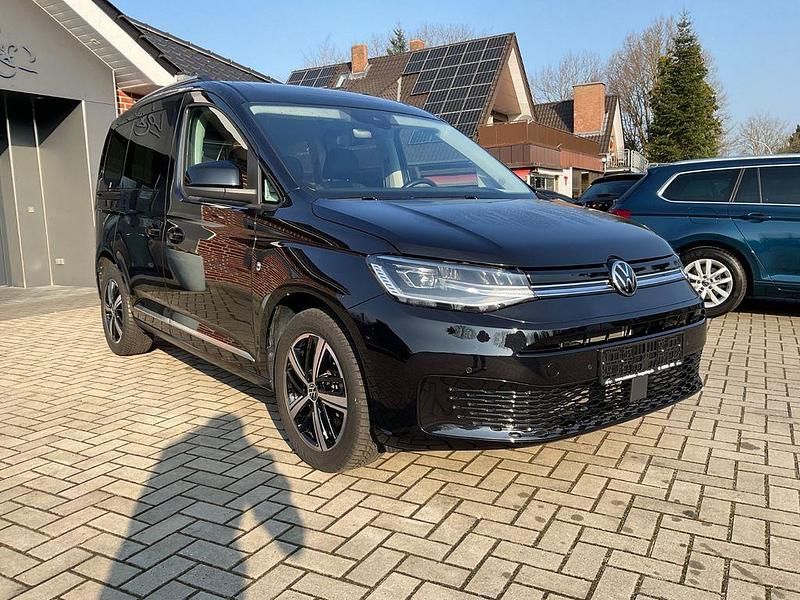 Gebraucht VW Caddy Style 122 PS (89 kW) 2024 Schwarz Van / Kleinbus