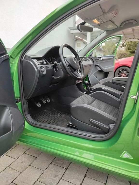 Gebraucht Skoda Rapid Ambition 110 PS (80 kW) 2019 Grün Kleinwagen