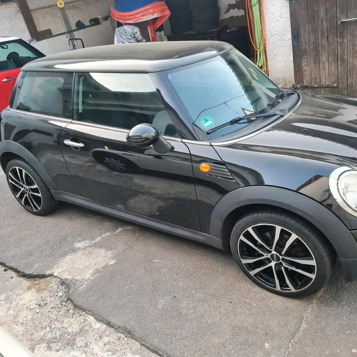 Gebraucht Mini Cooper 122 PS (89 kW) 2009 Schwarz Kleinwagen