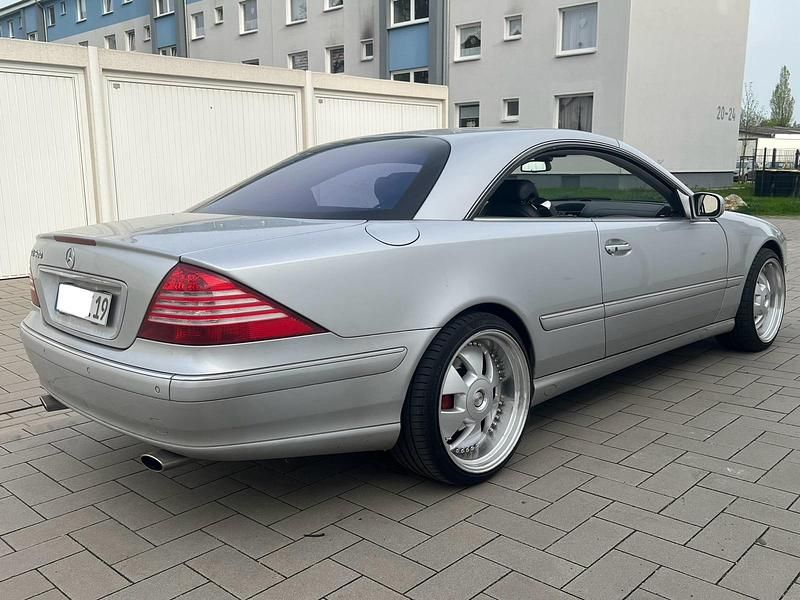 Silber Gebraucht 2000 Mercedes CL500 Coupé | 6.300 € (Superpreis) - Bild 1/4
