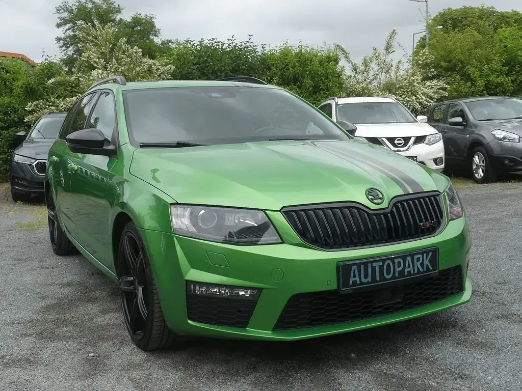 Gebraucht Skoda Octavia RS 184 PS (135 kW) 2016 Grün Kombi