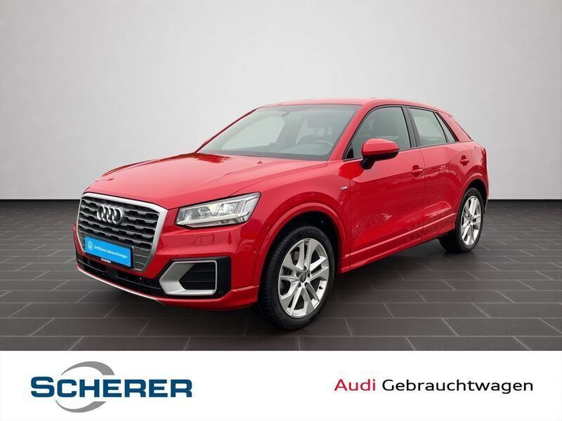 Tangorot metallic (metallic) Gebraucht 2017 Audi Q2 Comfort SUV | 16.498 € (Fairer Preis) - Bild 1/4