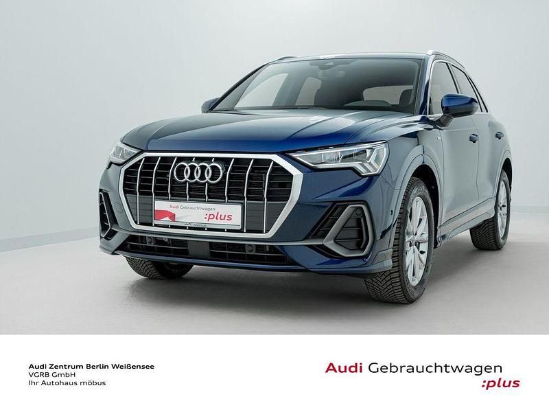 Gebraucht Audi Q3 S-Line 150 PS (110 kW) 2022 Navarrablau metallic SUV