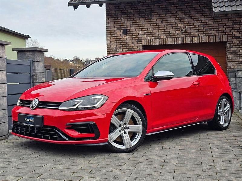 Rot Gebraucht 2017 VW Golf R Limousine | 19.999 € (Superpreis) - Bild 1/4