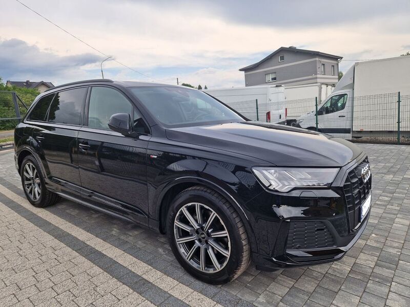 Schwarz Gebraucht 2023 Audi Q7 S-Line SUV | 77.109 € - Bild 1/4