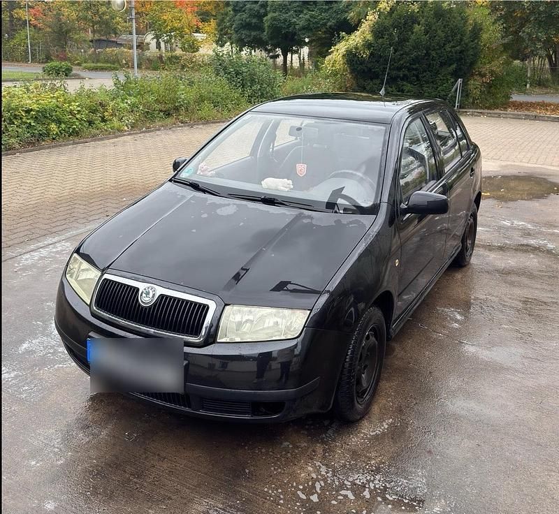 Gebraucht Skoda Fabia 75 PS (55 kW) 2002 Schwarz Kleinwagen