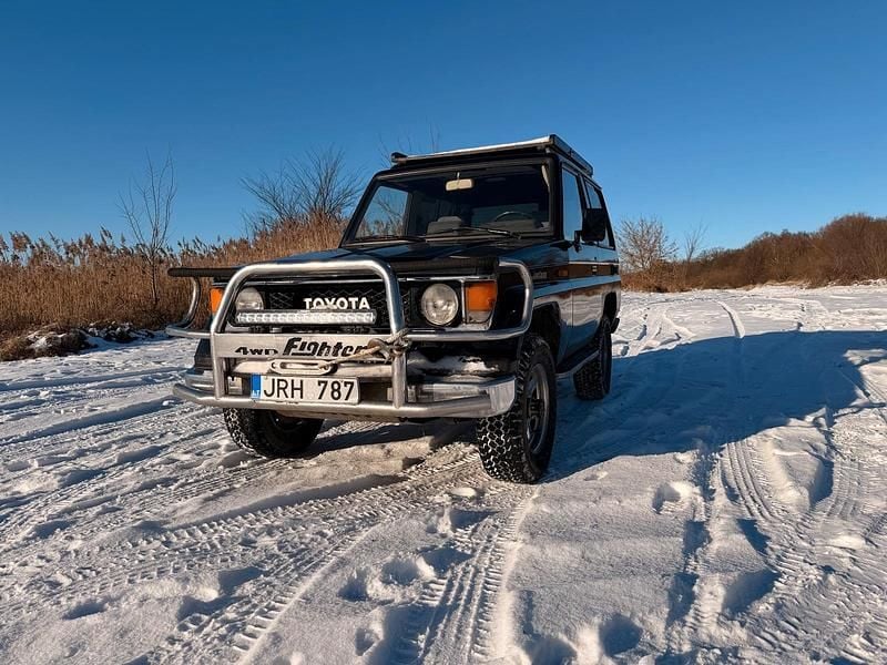 Gebraucht Toyota Land Cruiser 115 PS (84 kW) 1991 Schwarz SUV