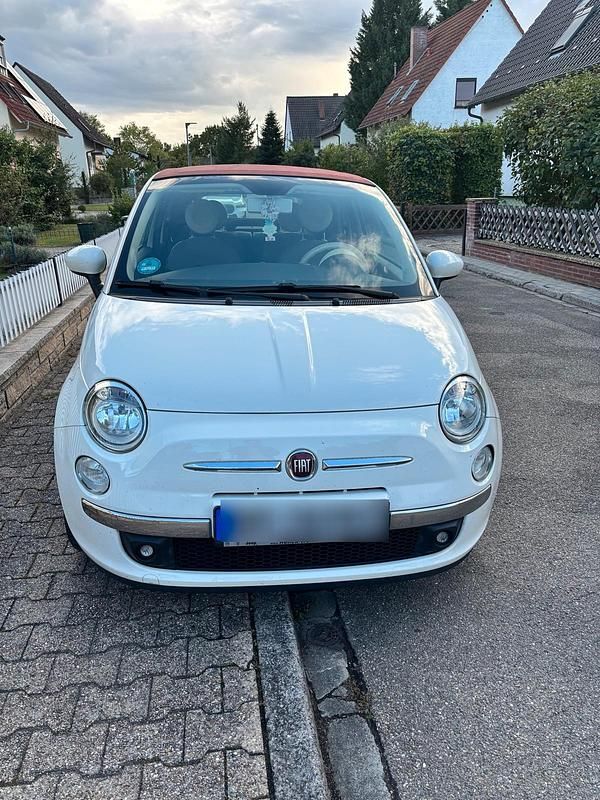 Weiß Gebraucht 2013 Fiat 500C Cabrio | 6.000 € (Fairer Preis) - Bild 1/4