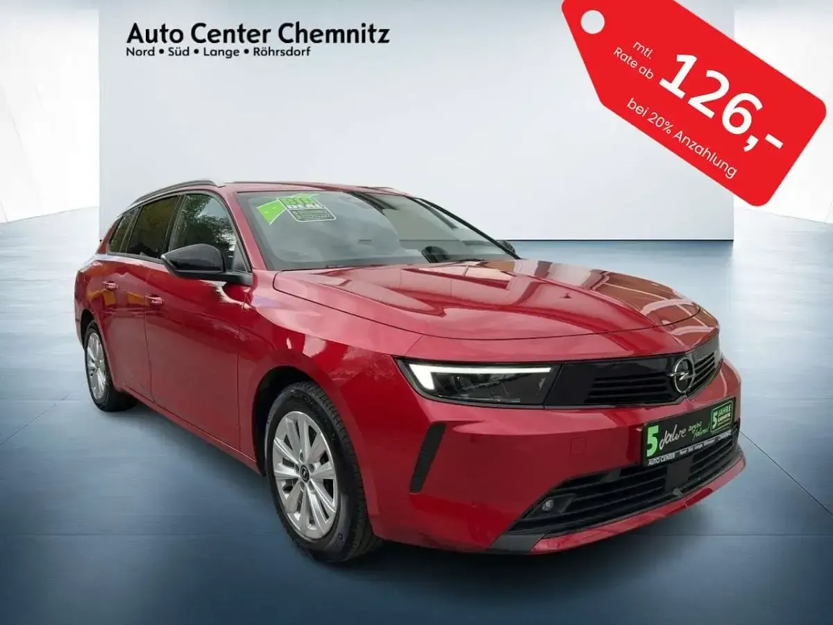 Gebraucht Opel Astra Enjoy 131 PS (96 kW) 2023 Peperoncino red Kombi