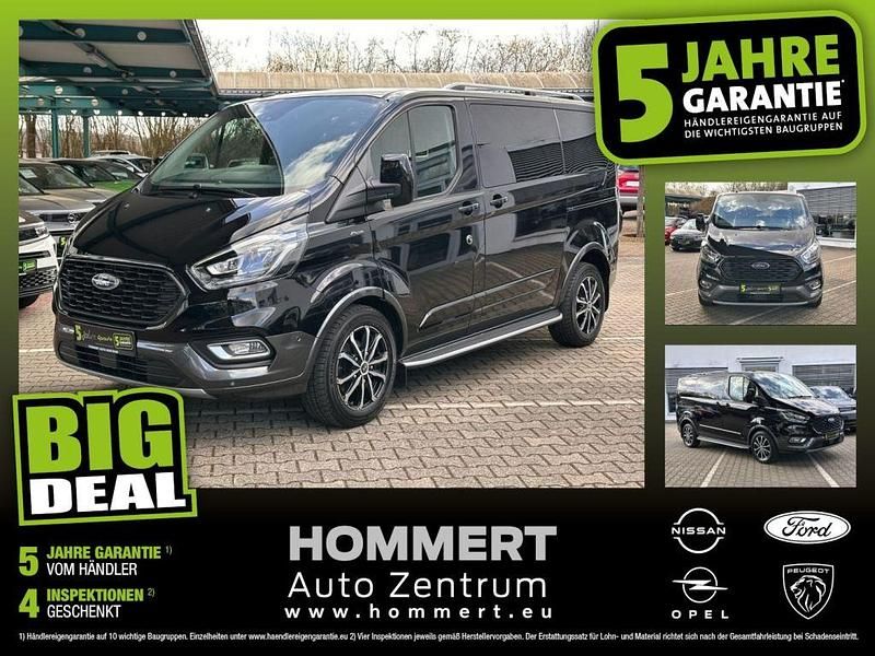 Gebraucht Ford Tourneo Custom 185 PS (136 kW) 2022 Obsidianschwarz (metallic) Van