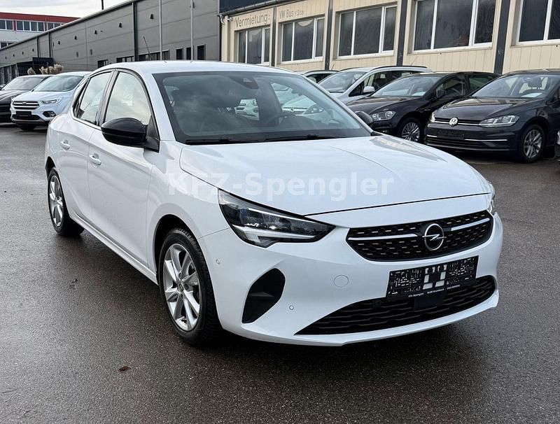 Weiß Gebraucht 2023 Opel Corsa Elegance Kleinwagen | 15.890 € (Guter Preis) - Bild 1/4