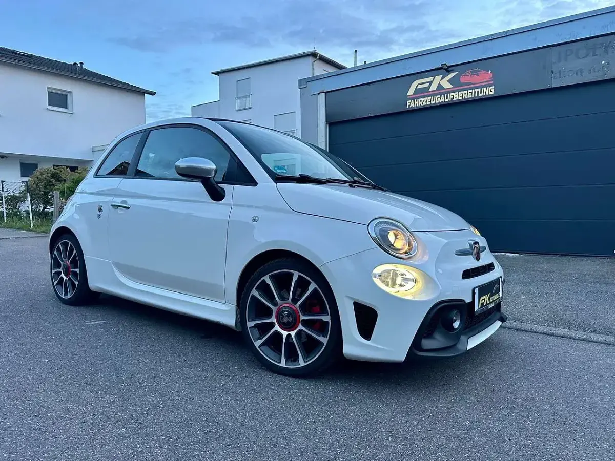 Gebraucht Fiat 500 Abarth 165 PS (121 kW) 2016 Weiß Cabrio