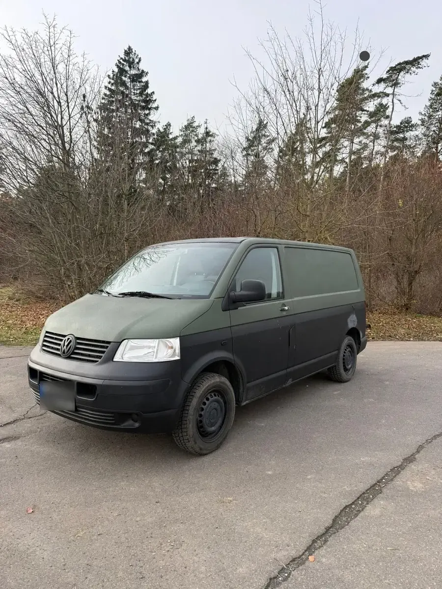 Gebraucht VW Multivan 102 PS (75 kW) 2006 Grün Van / Kleinbus