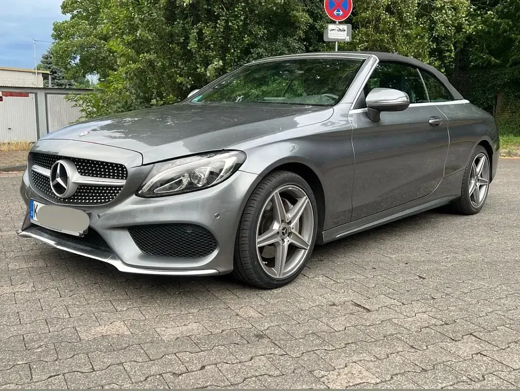 Gebraucht Mercedes C200 AMG line 184 PS (135 kW) 2017 Grau Cabrio