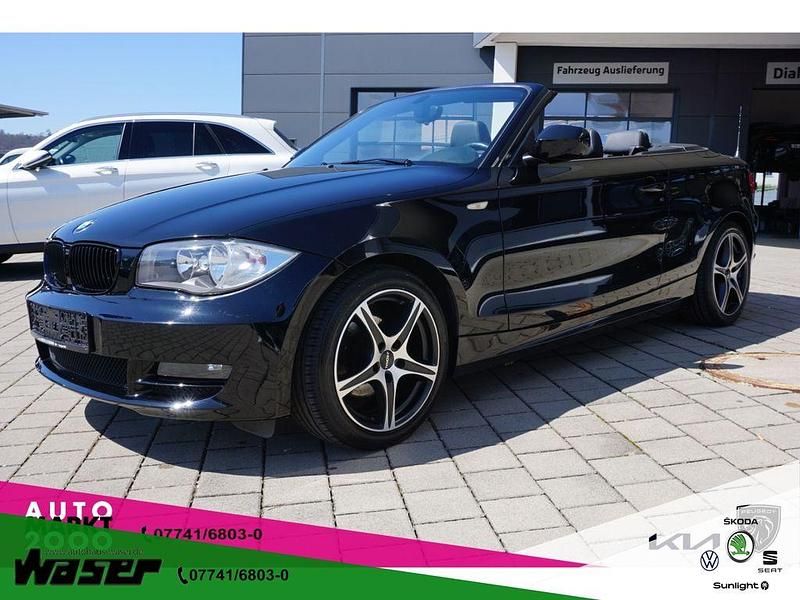 Schwarz Gebraucht 2011 BMW 118 Cabriolet Advantage Cabrio | 6.980 € (Fairer Preis) - Bild 1/4