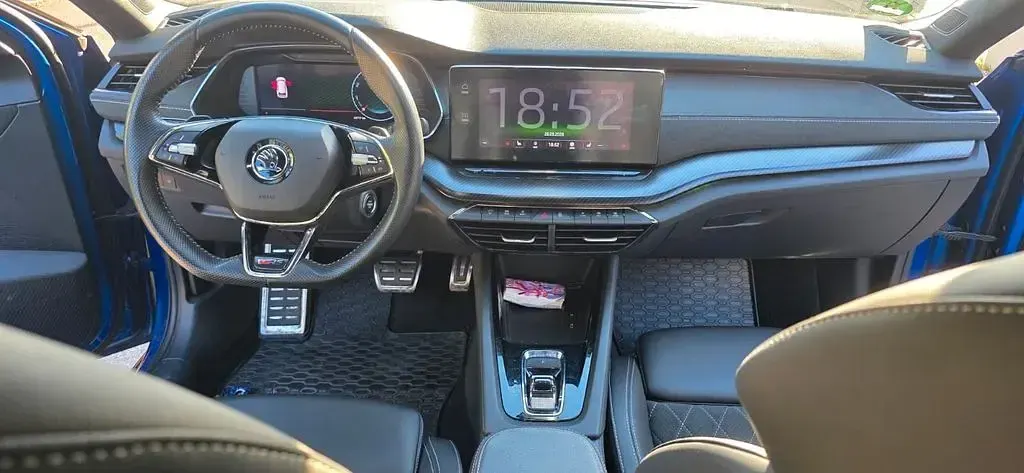 Gebraucht Skoda Octavia RS 200 PS (147 kW) 2021 Blau Kombi