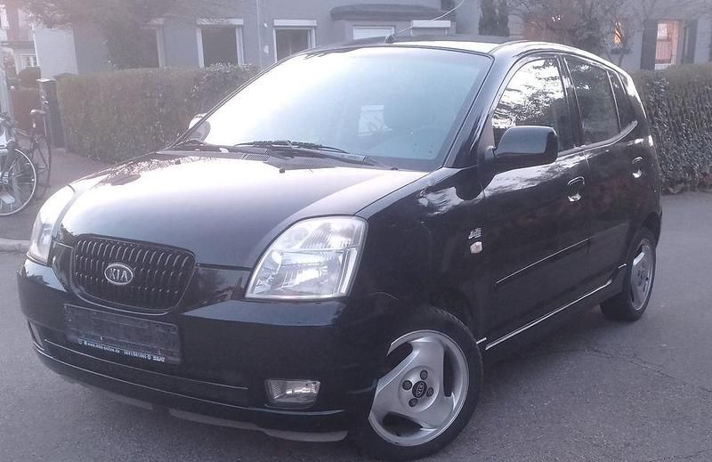 Gebraucht Kia Picanto 65 PS (47 kW) 2004 Schwarz Kleinwagen