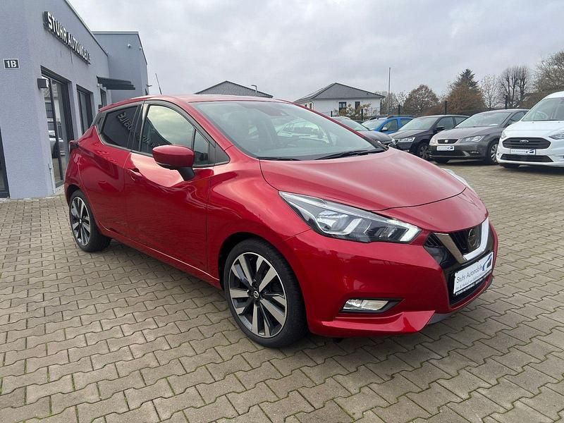 Gebraucht Nissan Micra 360º 101 PS (74 kW) 2020 Rot Kleinwagen