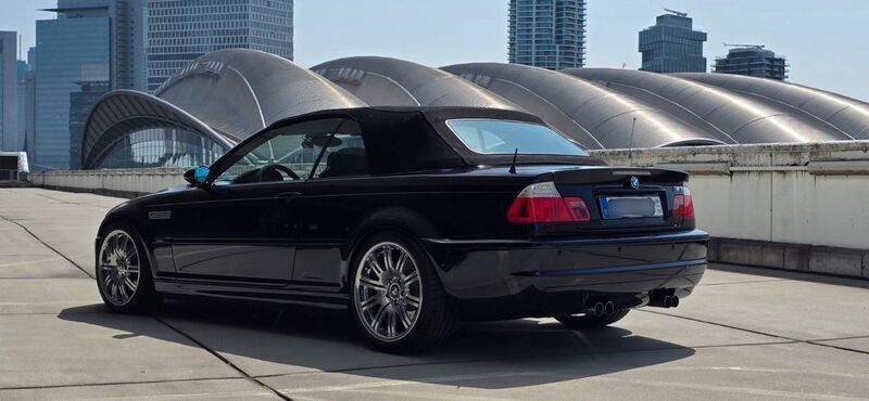 Schwarz Gebraucht 2004 BMW M3 Cabriolet Sport Line Cabrio | 34.900 € (Fairer Preis) - Bild 1/4