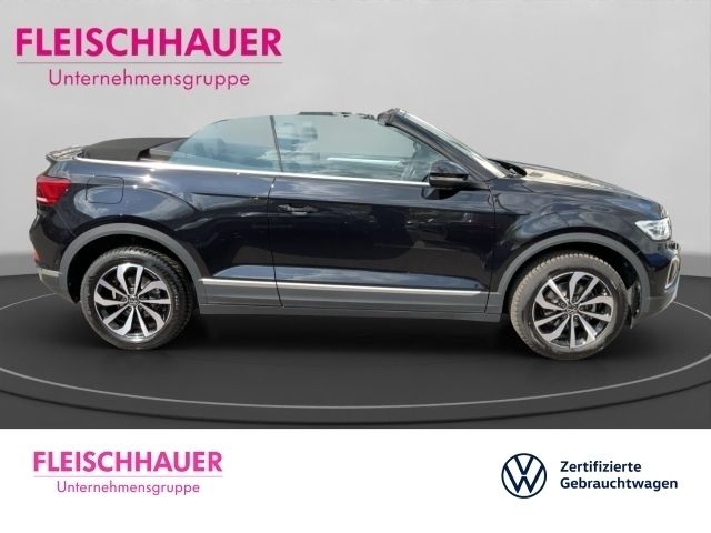 Gebraucht VW T-Roc Cabriolet 116 PS (85 kW) 2024 Schwarz Cabrio