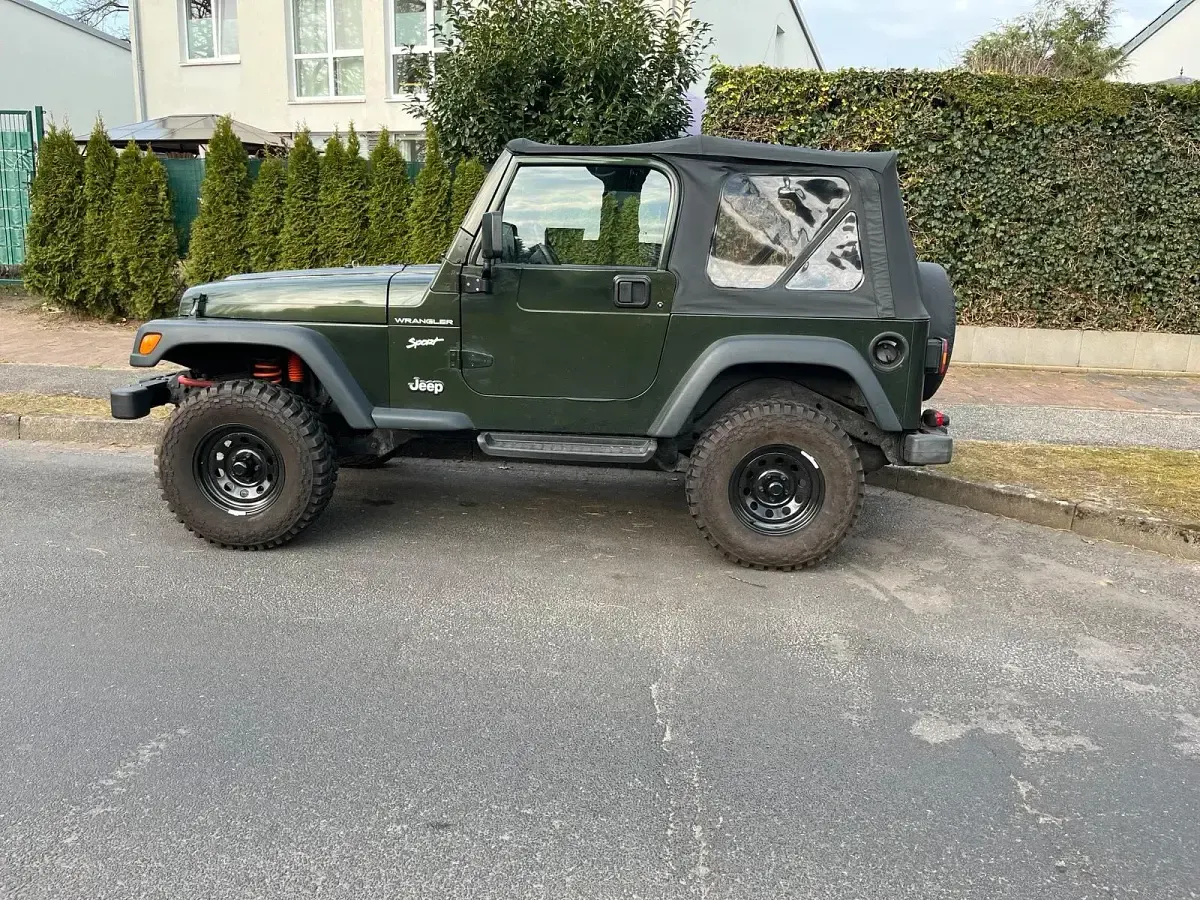 Gebraucht Jeep Wrangler 118 PS (86 kW) 1998 Grün SUV