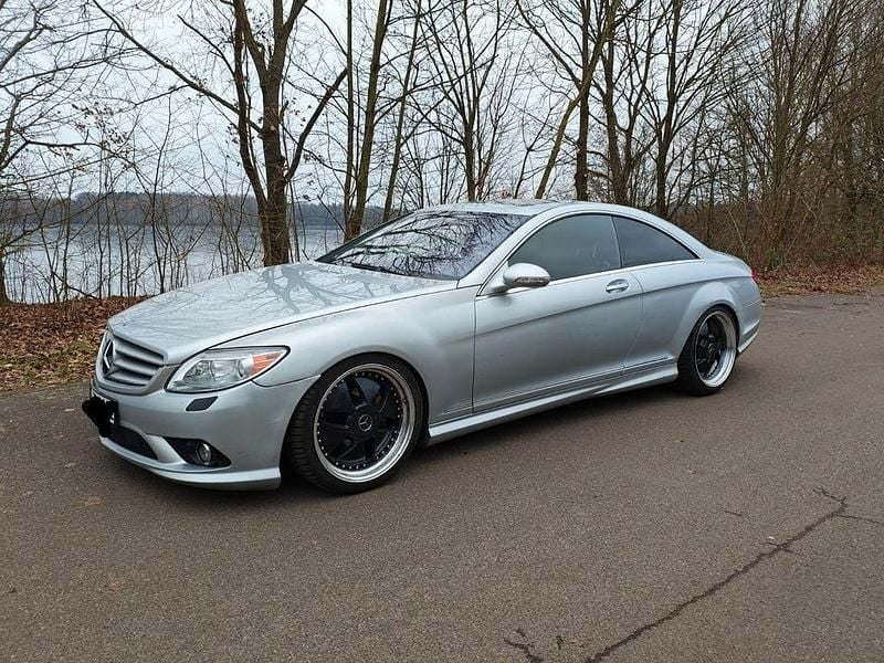 Silber Gebraucht 2008 Mercedes CL500 Coupé | 15.900 € (Guter Preis) - Bild 1/4