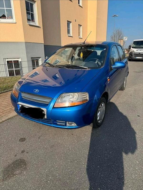 Blau Gebraucht 2004 Chevrolet Kalos SX Kleinwagen | 1.300 € (Guter Preis) - Bild 1/4