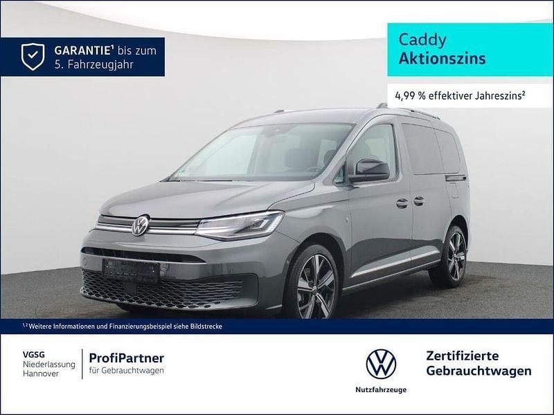 Gebraucht VW Caddy Style 122 PS (89 kW) 2024 Grau Van / Kleinbus