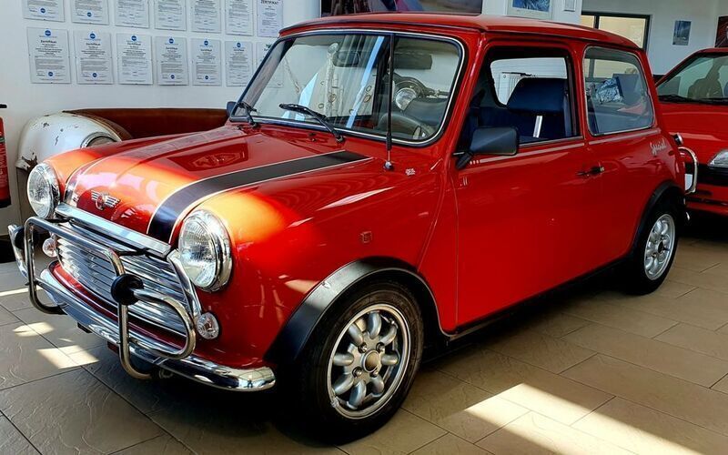 British flair red Gebraucht 1991 Mini 1000 Kleinwagen | 13.910 € - Bild 1/4