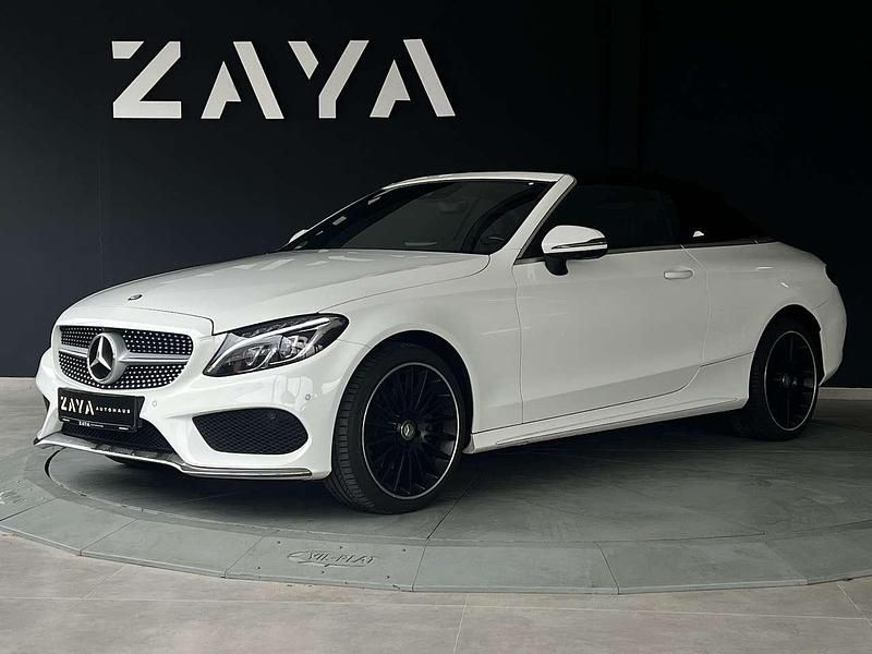 Gebraucht Mercedes C220 AMG 170 PS (125 kW) 2016 Polar white Cabrio