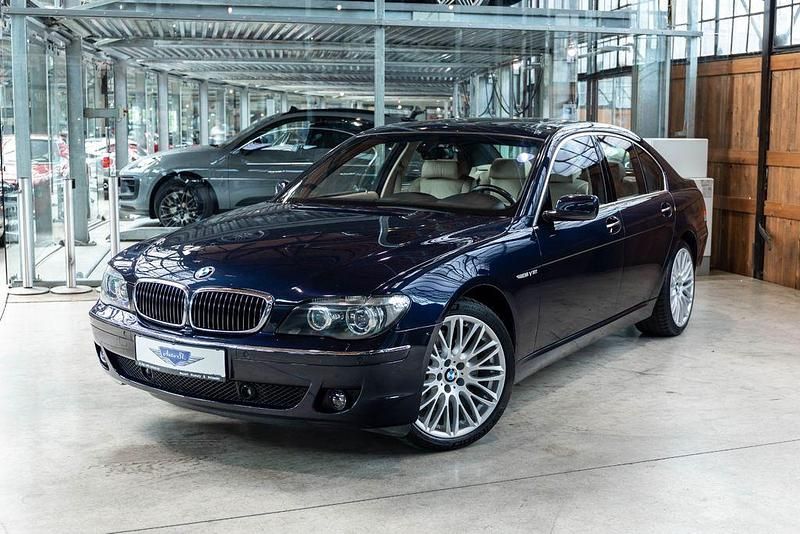 Blau Gebraucht 2007 BMW 760 Sport Line Limousine | 15.890 € (Fairer Preis) - Bild 1/4