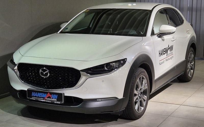 Snowflake white metallic Gebraucht 2024 Mazda CX-30 Exclusive-Line SUV | 30.900 € (Etwas zu teuer) - Bild 1/4