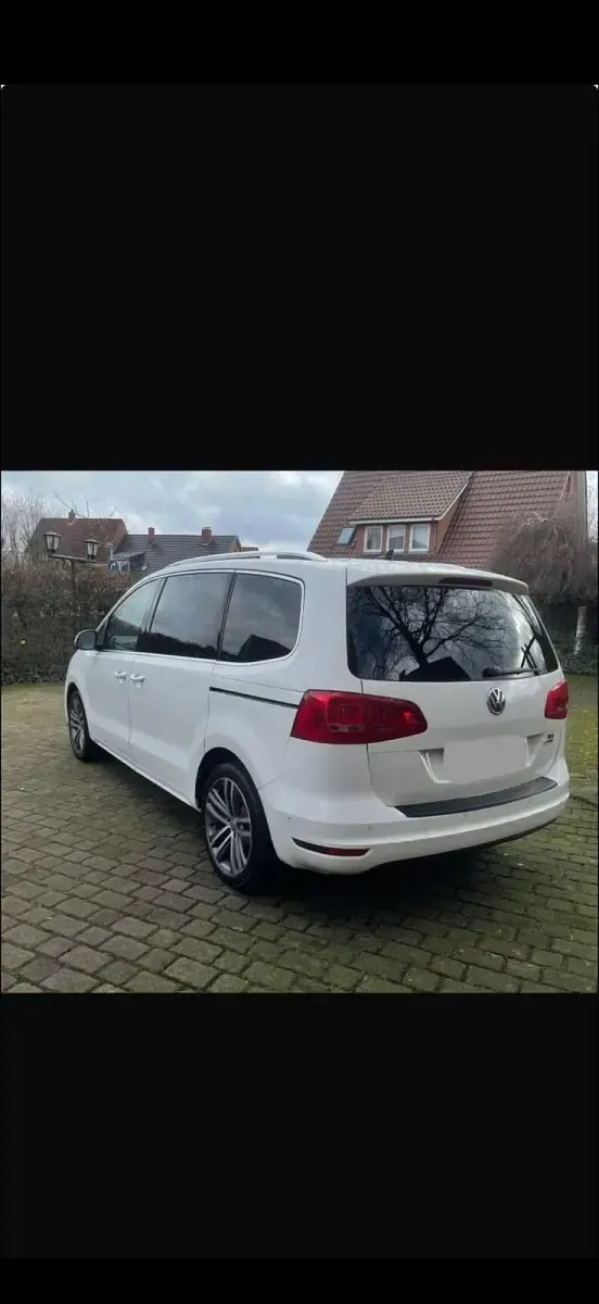 Gebraucht VW Sharan 170 PS (125 kW) 2012 Weiß Van / Kleinbus