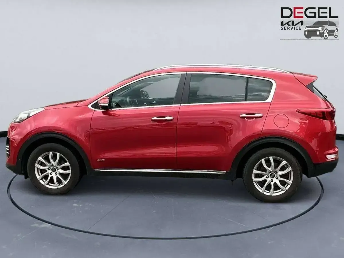 Gebraucht Kia Sportage GT-Line 177 PS (130 kW) 2017 Rot SUV