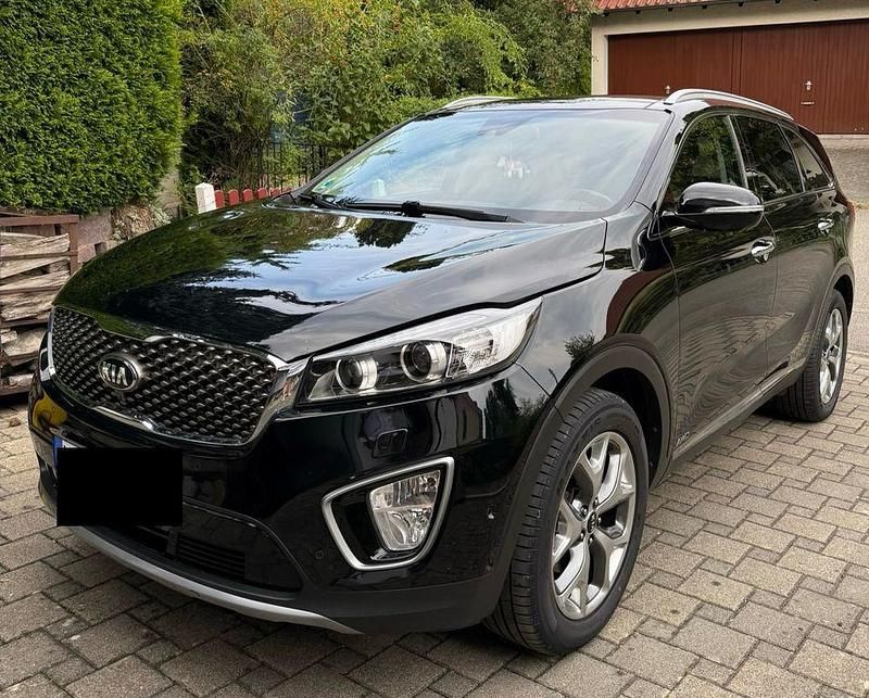 Schwarz Gebraucht 2017 Kia Sorento Platinum Edition SUV | 16.000 € (Guter Preis) - Bild 1/4